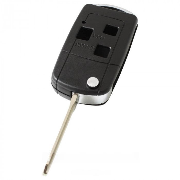 Toyota 3-Tasten-Klappschlüssel - Schlüsselblattspitze mit Kerbe links (Umbausatz) main product photo