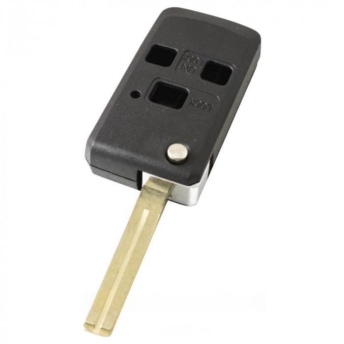 Lexus 3-Tasten-Klappschlüssel - Schlüsselblatt gerade (Umbausatz) main product photo
