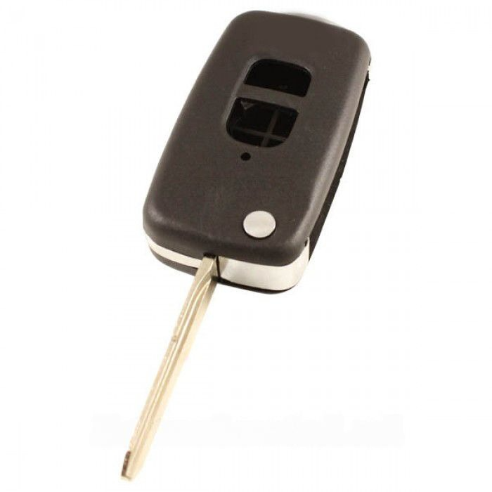 Mazda 2-Tasten-Klappschlüssel - Schlüsselblattspitze (Modell 2) - Umbausatz für Mazda 323 main product photo