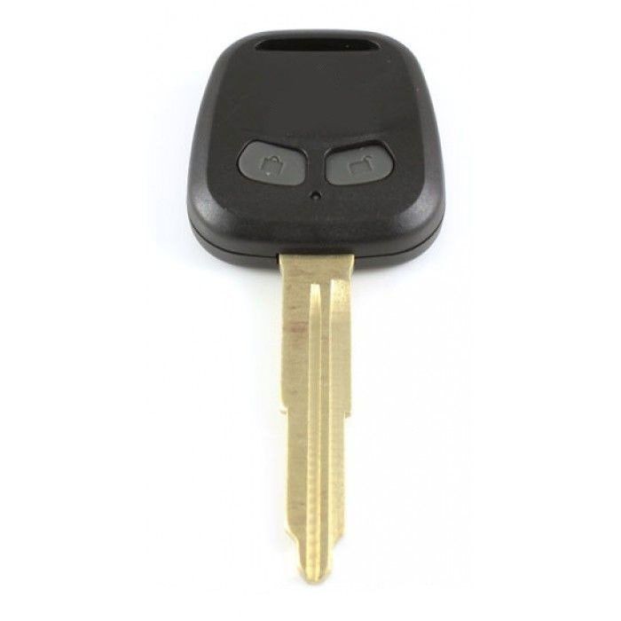 Mitsubishi 2-Tasten-Schlüsselgehäuse - Schlüsselblattspitze mit Kerbe rechts main product photo