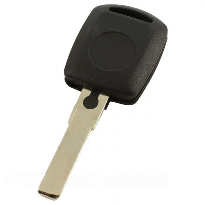 Skoda - Zündschlüssel mit Platz für Transponder - Schlüsselblatt gerade mit Kerbe main product photo