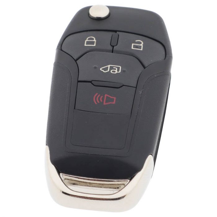 Ford 3-Tasten-Klappschlüssel mit Paniktaste - Schlüsselblatt gerade (Modell 3) main product photo