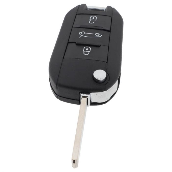 Citroën 3-Tasten-Klappschlüssel - Schlüsselblatt gerade - VA2 main product photo