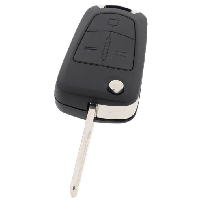 Opel 3-Tasten-Klappschlüssel mit Elektronik 433MHZ - ID46 - PCF7946 Transponder für Opel Vectra (Modell 2) - 93187508 main product photo