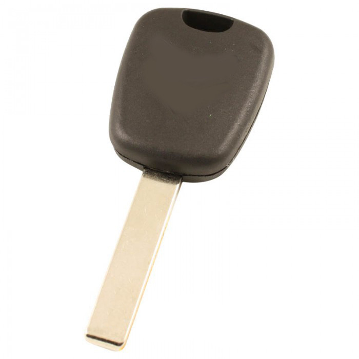 Citroën-Zündschlüssel mit Transponder (ID46) - Schlüsselblatt gerade mit seitlicher Kerbe main product photo