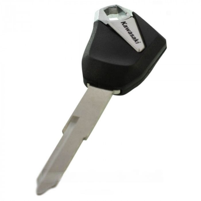 Kawasaki Motorradschlüssel schwarz - Schlüsselblattspitze (Modell 2) main product photo