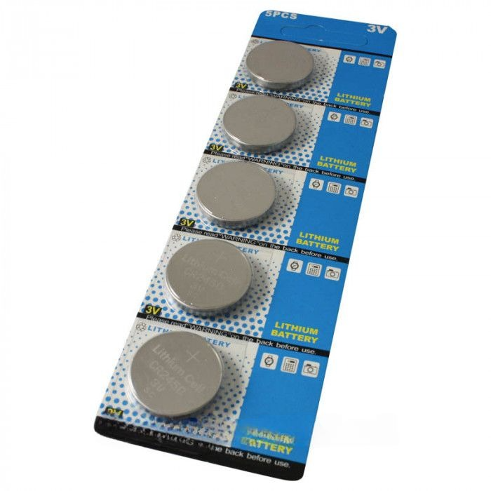 Knopfzellenbatterie CR2450 - 5 Stück main product photo