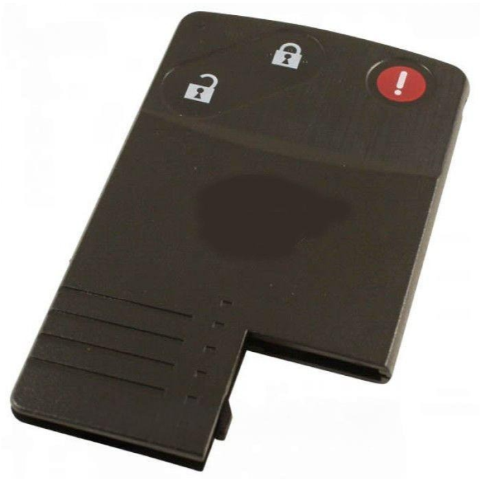 Mazda Smartcard 2-Tasten-Schlüsselgehäuse mit Paniktaste main product photo