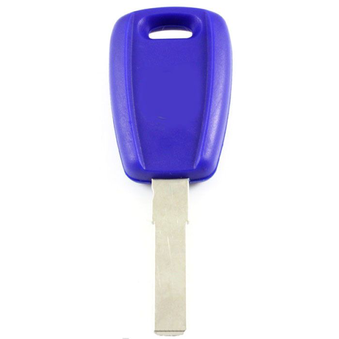 Fiat - 1-Tasten-Schlüsselgehäuse blau - Schlüsselblatt gerade main product photo