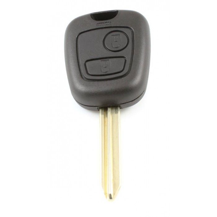 Citroën 2-Tasten-Schlüsselgehäuse - Schlüsselblatt in Kreuzform - Modell 1 main product photo