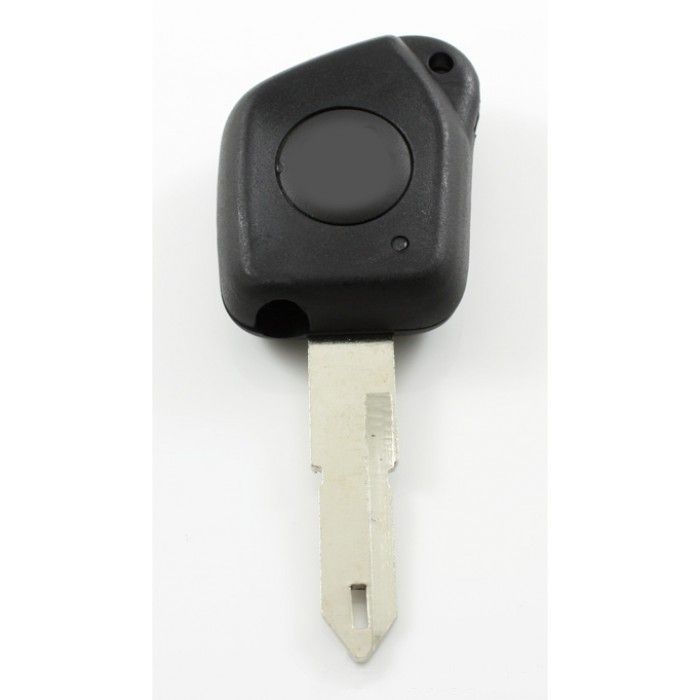 Peugeot 1-Knopf-Schlüsselgehäuse - Schlüsselblattspitze mit Öffnung (für ältere Modelle) main product photo