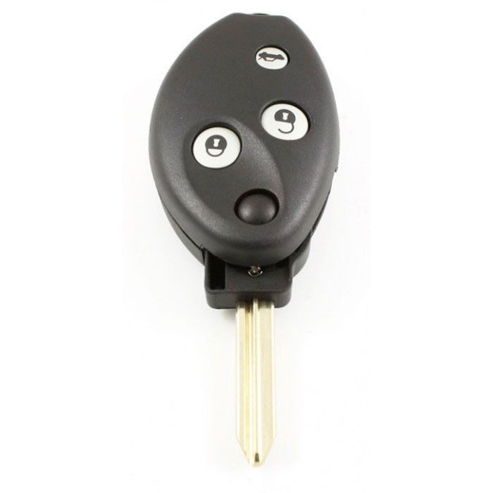 Citroën 3-Tasten-Klappschlüssel für u.a. C5 - Schlüsselblatt kreuzförmig main product photo