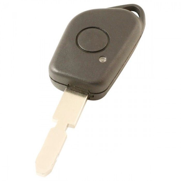 Peugeot 1-Knopf-Schlüsselgehäuse - Schlüsselblatt mit Aussparung in der Mitte (Modell 1) main product photo