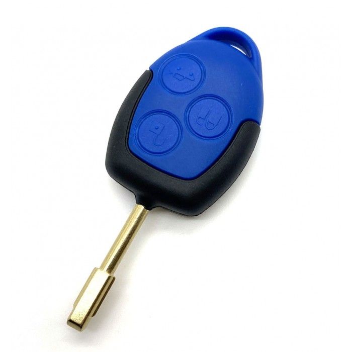 Ford 3-Tasten-Schlüsselgehäuse - Schlüsselblatt rund (für z.B. Transit) main product photo