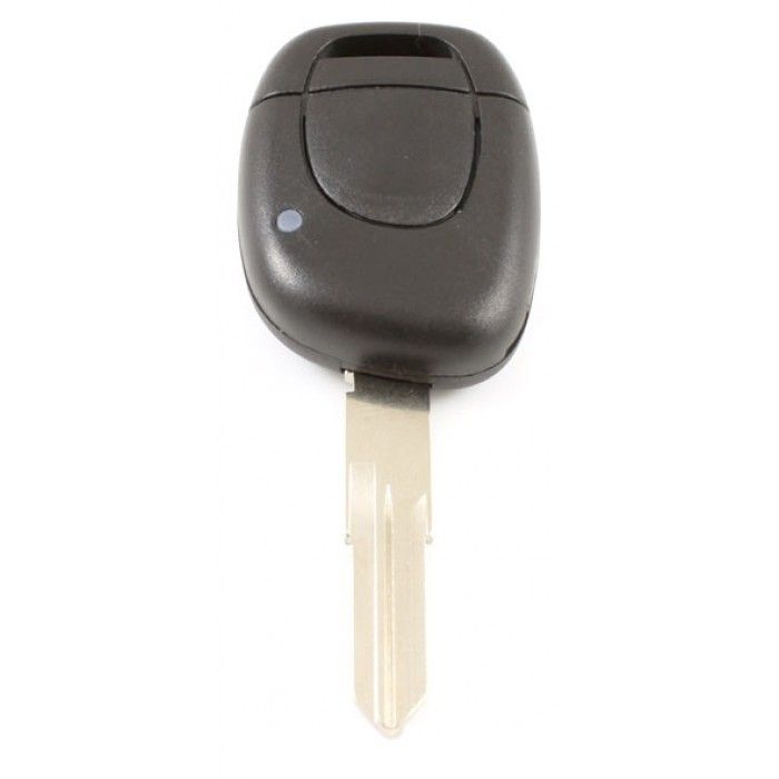 Renault 1-Knopf-Schlüsselgehäuse - Schlüsselblatt mit Spitze - Batterie auf Elektronik main product photo