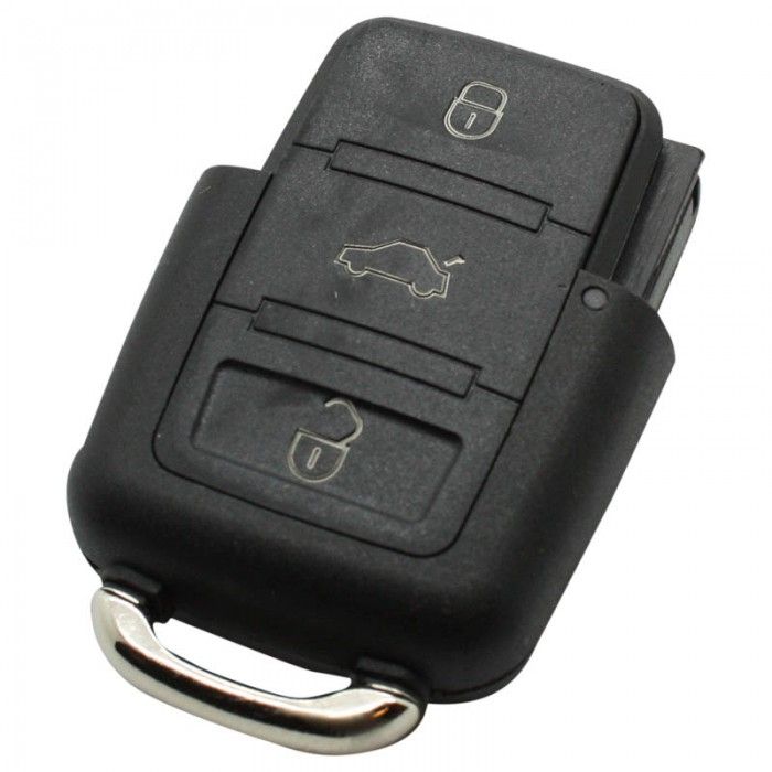 Volkswagen 3-Tasten-Klappschlüsselgehäuse (ohne Schlüsselblatt) main product photo