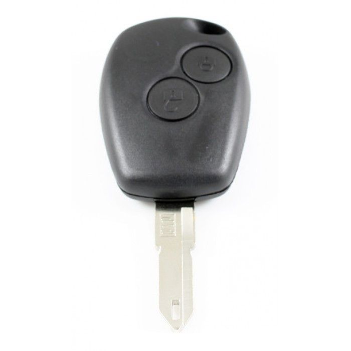 Dacia 2-Knopf-Schlüsselgehäuse - Schlüsselblattspitze mit Öffnung main product photo