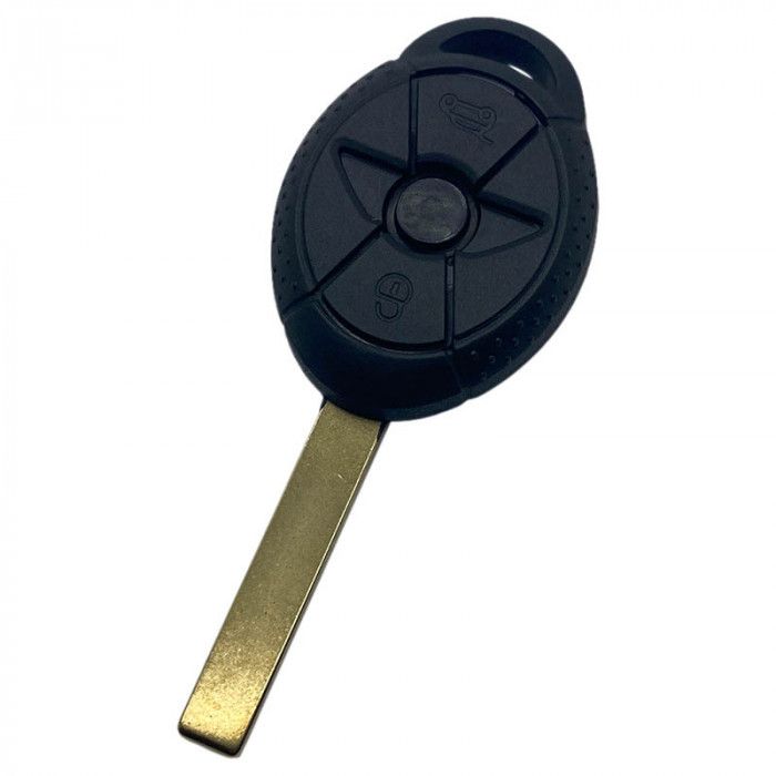 Mini 3-Tasten-Schlüsselgehäuse - Schlüsselblatt gerade main product photo