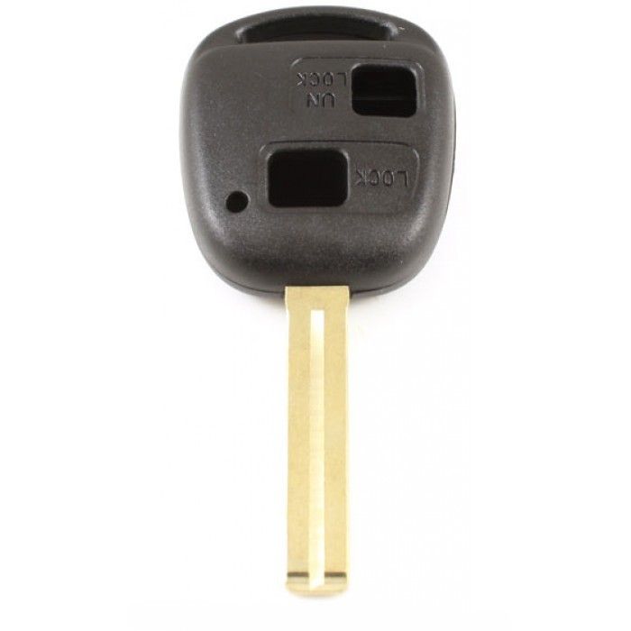 Toyota 2-Tasten-Schlüsselgehäuse - Schlüsselblatt gerade (+/- 37mm) main product photo