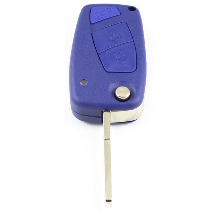 Fiat 3-knops klapsleutel blauw - sleutelbaard recht main product photo