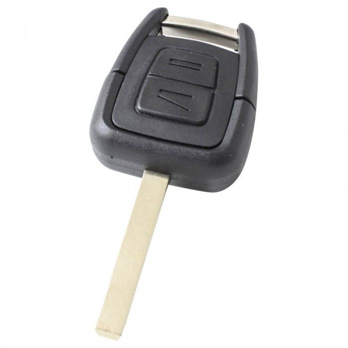 Opel 2-Tasten-Schlüsselgehäuse - Schlüsselblatt gerade (HU100) main product photo