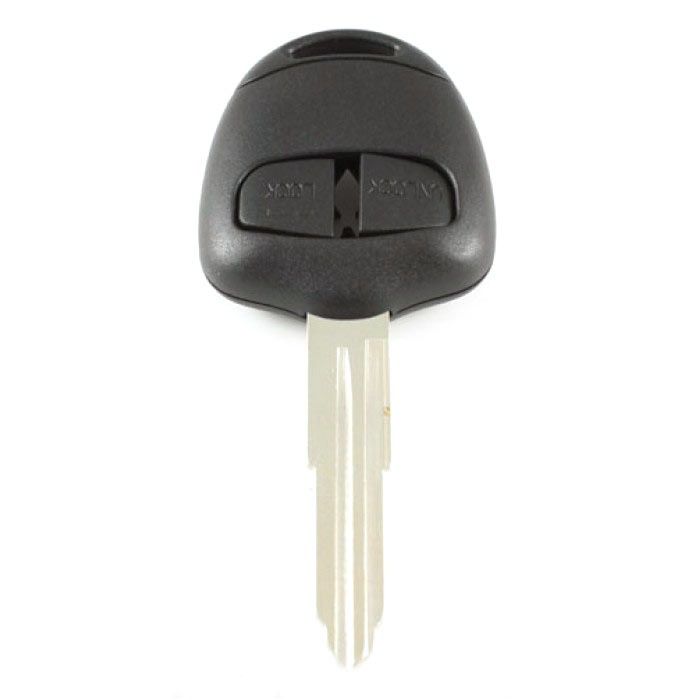 Mitsubishi 2-Tasten-Schlüsselgehäuse - Schlüsselblattspitze mit Kerbe links main product photo