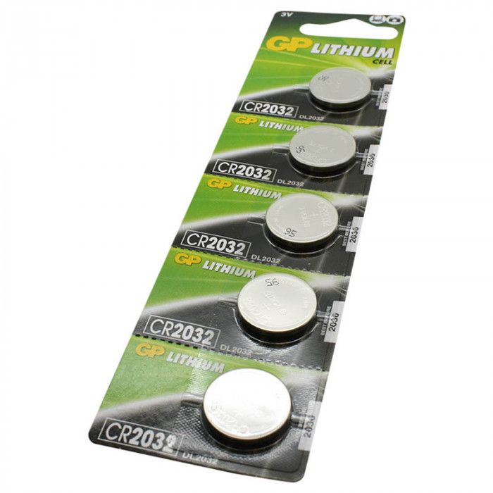 Knopfzellenbatterie CR2032 - 5 Stück main product photo