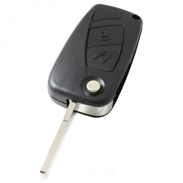 Fiat 2-Tasten-Klappschlüssel - Schlüsselblatt gerade (Modell 3) main product photo