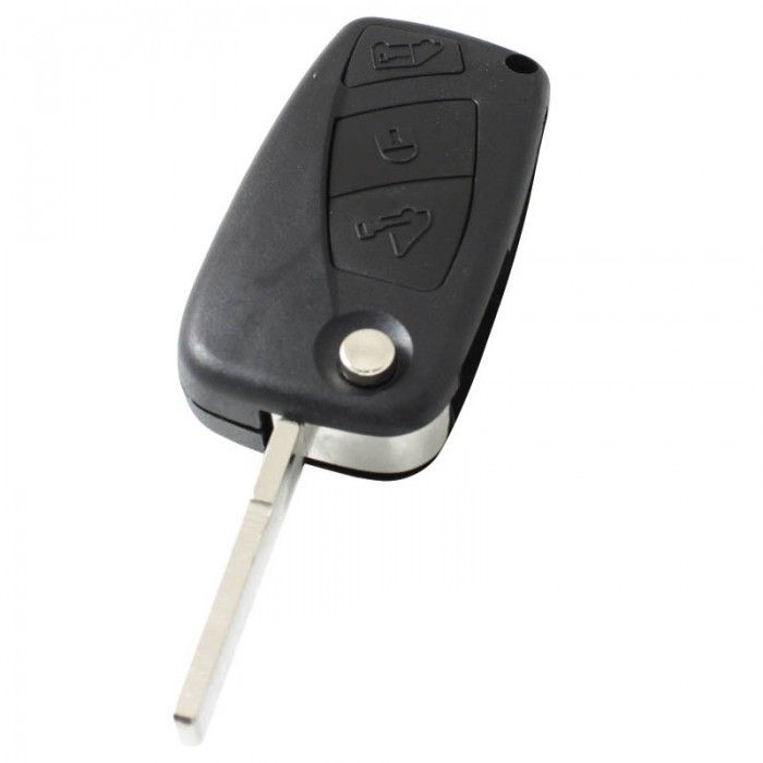 Ford 3-Tasten-Klappschlüssel schwarz - Schlüsselblatt gerade main product photo