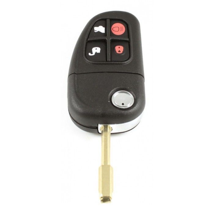 Jaguar 4-Tasten-Klappschlüssel - Schlüsselblatt rund main product photo