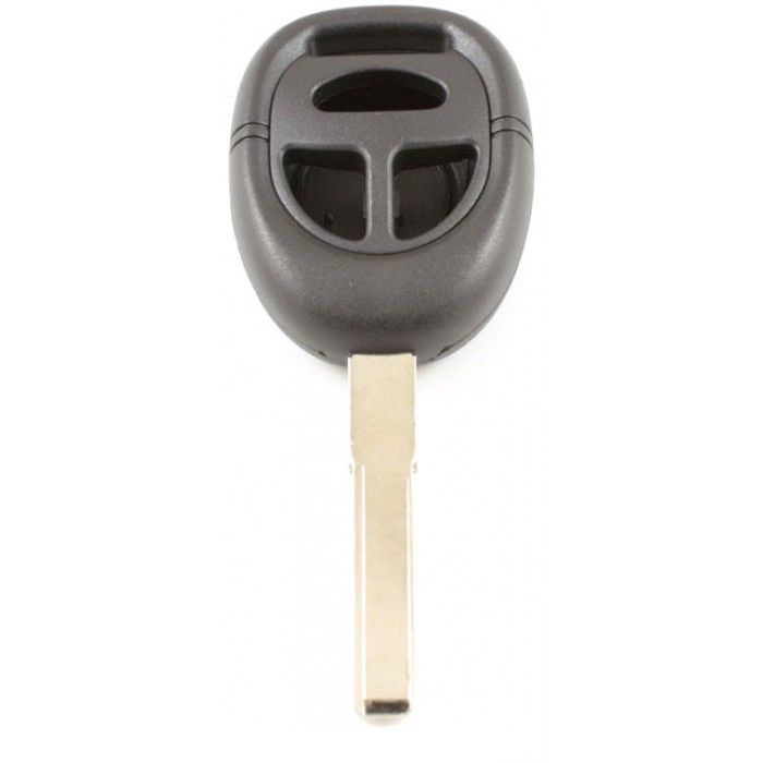 Saab 3-Tasten-Schlüsselgehäuse - Schlüsselblatt gerade mit Einkerbung Seite main product photo