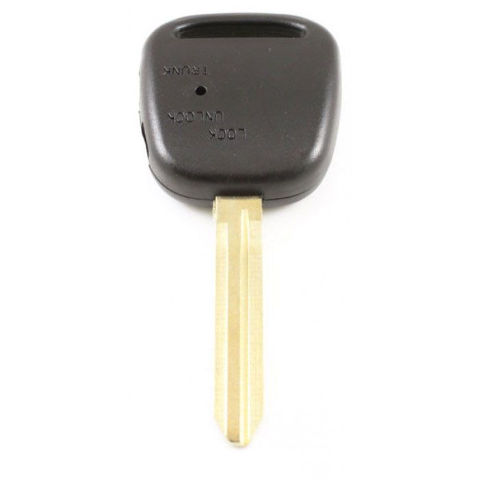 Toyota 2-Tasten-Schlüsselgehäuse mit Lichtausschnitt - Schlüsselblattspitze (+/- 45mm) main product photo