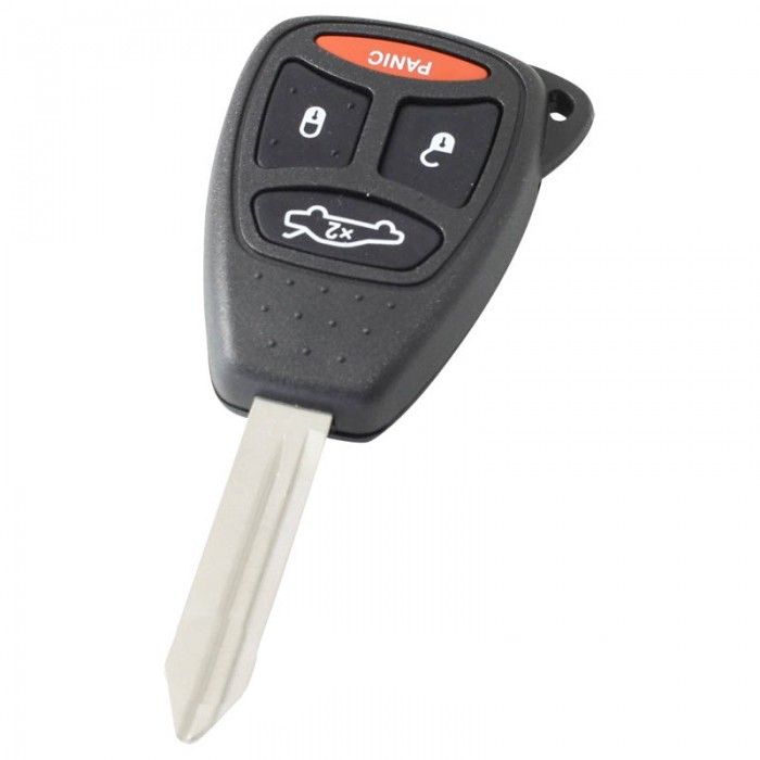 Chrysler 3-Tasten-Schlüsselgehäuse mit Paniktaste - Schlüsselblattspitze main product photo