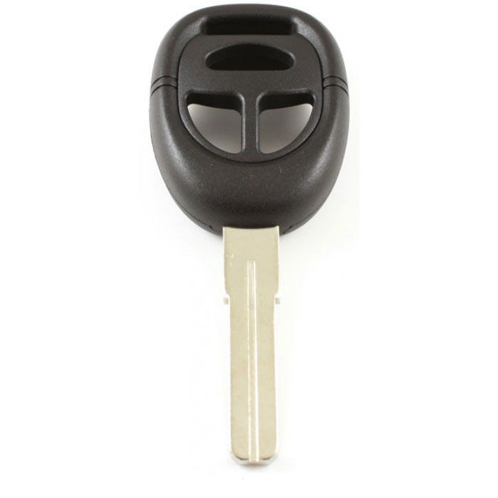 Saab 3-Tasten-Schlüsselgehäuse - Schlüsselblatt gerade mit Kerbe in der Mitte main product photo