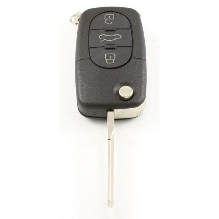 Audi 3-Tasten-Klappschlüssel mit Paniktaste - Version 1 Batterie main product photo