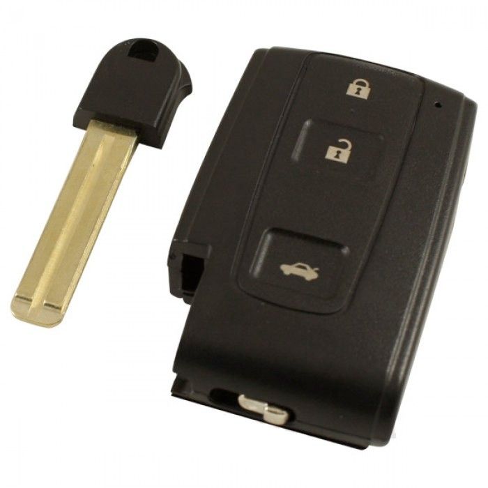 Toyota 3-Tasten Smart Key Gehäuse - Schlüsselblatt gerade main product photo
