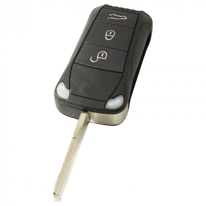 Porsche 3-Tasten-Klappschlüssel - Schlüsselblatt gerade (Modell 1) main product photo