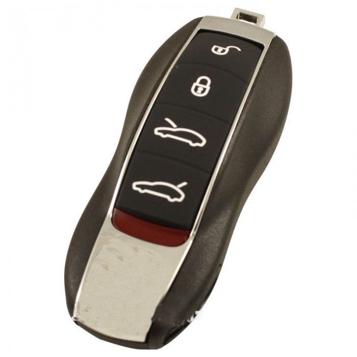 Porsche 4-knops smart key met paniek knop main product photo