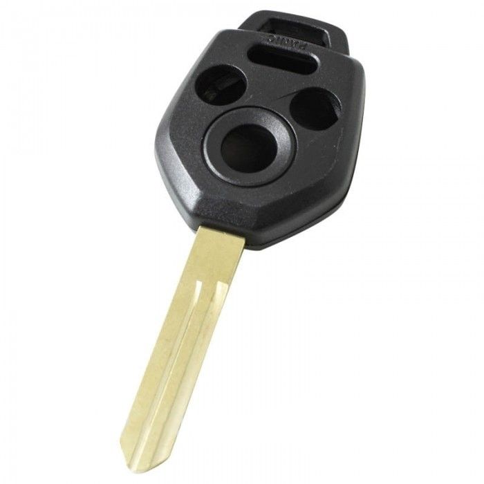 Subaru 3-Tasten-Schlüsselgehäuse mit Paniktaste - Schlüsselblattspitze main product photo