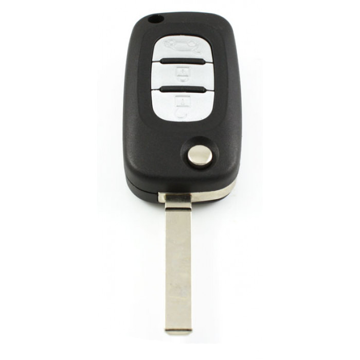 Nissan 3-Tasten-Klappschlüssel - Schlüsselblatt gerade main product photo