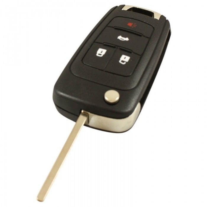 Chevrolet 4-Knopf Klappschlüssel - Schlüsselblatt gerade main product photo