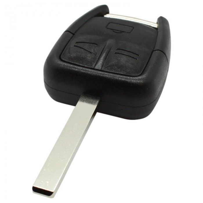 Opel 3-Tasten-Schlüsselgehäuse - Schlüsselblatt gerade (Modell 2) main product photo