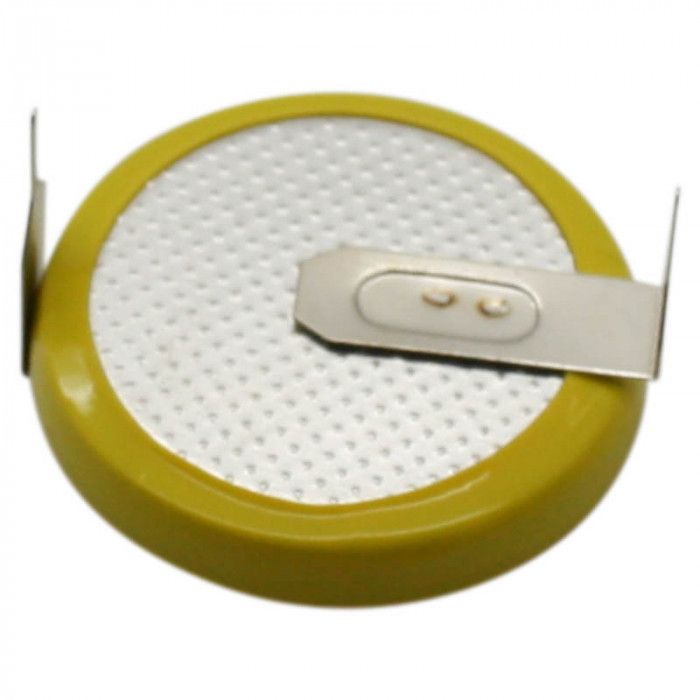 Wiederaufladbare Knopfbatterie LIR2032 Anschluss 180 Grad main product photo