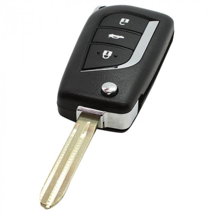 Toyota 3-Tasten-Klappschlüssel - Schlüsselblattspitze (Modell 2) main product photo