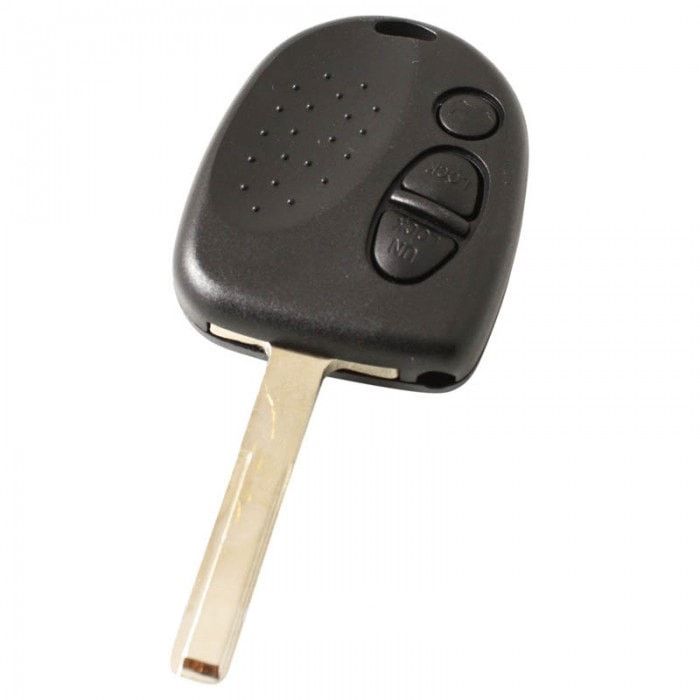 Chevrolet 3-Knopf Schlüsselgehäuse - Schlüsselblatt gerade Kerbe links und rechts main product photo