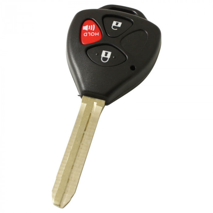 Toyota 2-Tasten-Schlüsselgehäuse mit Paniktaste - Schlüsselblattspitze main product photo