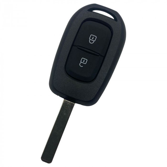Renault 2-Tasten-Schlüsselgehäuse - Schlüsselblatt gerade (Modell 2) main product photo