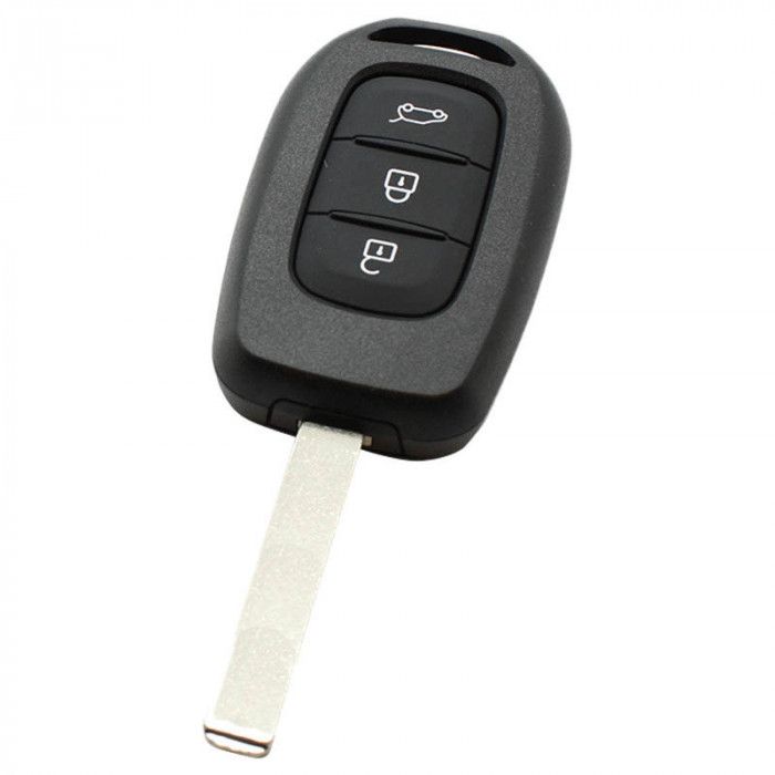 Renault 3-Tasten-Schlüsselgehäuse - Schlüsselblatt gerade (Modell 2) main product photo