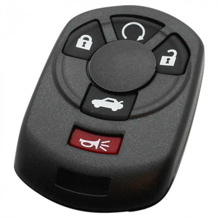 Cadillac 4-Tasten-Fernbedienung mit Paniktaste (Batterie im Gehäuse) main product photo