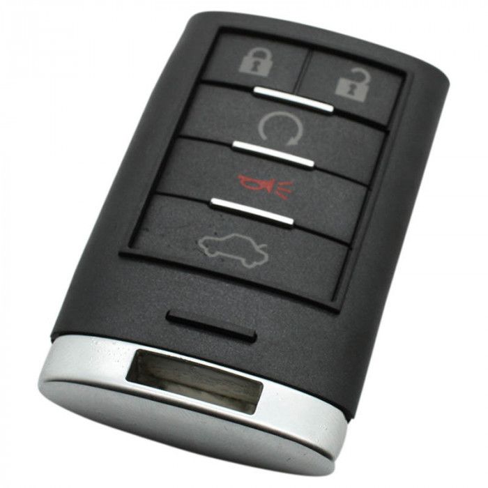 Cadillac 4-Tasten-Schlüsselgehäuse mit Paniktaste (Modell 2) main product photo